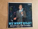 BILLY FURY AND THE TORNADOS -  WE WANT BILLY  LP  ORIG 1963 DECCA LK4548 N/MINT