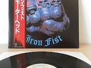 MOTÖRHEAD  - LEMMY - IRON FIST - FIRST RELEASE JAPAN  RAR 
