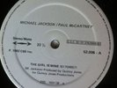 Paul McCartney Michael Jackson The Girl Is Mine 12