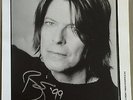David Bowie signed autographed rare ...Hours promo 8