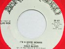COLD BLOOD I’m a Good Woman SAN FRANCISCO 45 mod soul funk NM 7”