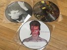 DAVID BOWIE - 3 X PICTURE DISC LPS ALADDIN SANE HEROES ZIGGY STARDUST MINT
