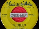 ? VINTAGE LATIN 45 EL SALVADOR ?ORQ. MELODICA POLIO? THE LOCO-MOTION COVER RARE