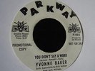 YVONNE BAKER - You Didn't Say A Word - All-Time Northern Soul Classic - Listen 