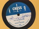 Muddy Waters Chess 1434 E Chicago Autographed 78 Sad Letter Blues b/w Your Gonna