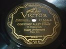 JAZZ SUGAR UNDERWOOD Dew-Drop Alley Stomp / Davis Street Blues VICTOR 21538