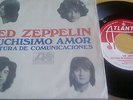 Led zeppelin whole lotta love..7 inch vinyl record pic cover demo spain