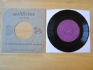 Elvis 45rpm record & RCA Sleeve, Love Me Tender Original HMV 45-JO 465 Purple