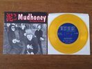 MUDHONEY/GAS HUFFER you stupid asshole/knife manual YELLOW VINYL RARE