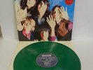 THE ROLLING STONES-THROUGH THE PAST DARKLY-1980s GREEN VINYL-VINYL 9.0 COVER 8.5