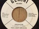 THE LIGHT DRIVERS northern soul 45  Operator / Dreams Of A Shoeshine Boy  Gemini