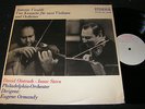 DAVID OISTRACH - ISAAC STERN Vivaldi / DDR WHITE LABEL PROMO LP'66 ETERNA 820612