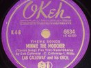 Cab Calloway-Minnie The Moocher/Count Basie-1:00 Jump Okeh 6634 78 N-