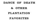 John Fahey Volume 3 - Dance of Death & Other Plantation Favorites Vinyl LP 4M203