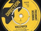 PREGNANT INSOMNIA WALLPAPER c/w YOU INTRIGUE ME DIRECTION RARE PSYCH ACID CLEAN