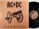 AC DC For Those About To Rock ATLANTIC LP columbia house original NM very nice