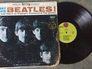Meet The Beatles Album Record Vinyl LP 1969 Rare Lime Label