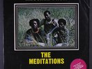 MEDITATIONS: Message From The Meditations LP (Jamaica, disc close to VG+, corne