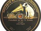 78 RPM - Josef Joska Szigeti - First Recording Session - Präludium Bach - 1908