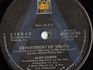 Alice Cooper Department Of Youth / Cold Ethyl (AUSTRALIA) stock & promo