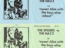 Alice Cooper SPIDERS vs NAZZ 2 record set (Blue & Green PS)