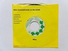 WINGS GIVE IRELAND BACK TO THE IRISH B/W (VERSION) 1972 APPLE 7