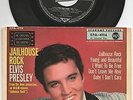 Elvis Presley 7“ 45 EP Jailhouse Rock D 1. Pressung Top Open Cover