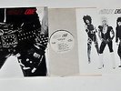 MOTLEY CRUE -TOO FAST FOR LOVE LEATHUR RECORDS original 2nd press LP VINYL
