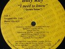 BILLY RAY/I NEED TO KNOW/QUIERO SABER/PREMIERE RECORDS/RARE FREESTYLE 12