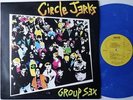 Circle Jerks GROUP SEX frontier 31002-1 rare 2008 Blue Sperm Vinyl reissue MINT