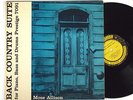 MOSE ALLISON: BACK COUNTRY SUITE prestige LP / blue cover MONO DG W.50th NYC RVG