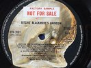 Ritchie Blackmore's Rainbow UK 1st Press PROMO / SAMPLE Oyster OYA 2001 Ex+/Ex+