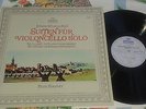 ARCHIV 198 188 - BACH:- SOLO CELLO SUITE 5 and 6  / PIERRE FOURNIER