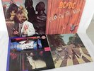 4pc Various Artists Genres Vinyl Record LP Collection BEATLES , STONES , AC/DC +