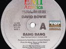 David Bowie Rare Promo only OZ 45 Bang bang VG+ ’87 EMI RPS25 Iggy Pop Art Rock