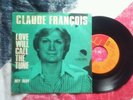 CLAUDE FRANÇOIS RARE 45T PRESSAGE AMÉRICAIN 