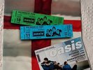 Oasis Live at Knebworth Park Tour Programme with Ticket (Sat 10th August 1996)