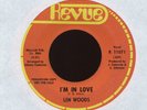 LEN WOODS I'm in Love on Revue Promo Northern Soul 45 Hear