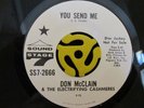 SWEET SOUL 45-Don McClain & Electrifying Cashmeres-You Send Me-Sound Stage7 HEAR