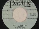 Northern Soul 45 - Monzas - Hey I Know You - Pacific - VG++ mp3