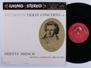 JASCHA HEIFETZ Beethoven: Violin Concerto RCA LSC-1992 LP NM Shaded Dog 10S/10S