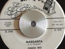 CHUCK RIO AND THE ORIGINALS Margarita TITYSHAKER PROMO JACKPOT 45 LISTEN