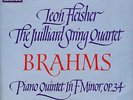 Columbia SAX2541 - Brahms - Piano Quintet - FLEISHER - JUILLIARD STRING QUARTET