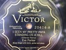 Victor 20414 Eva Parker PRETTY PAPA STANDING ON THE HILL Fiddle/Guitar 78 rpm E+