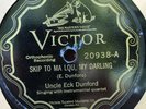 Victor 20938 Uncle Eck Dunford-Ernest Stoneman BARNEY McCOY 78 rpm  E Bristol