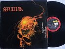 SEPULTURA BENEATH THE REMAINS LP MADE IN BRAZIL PRESSING 1989 MATRIX 3.063