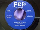 Hear Rare Country Bopper 45 : Rollie Webber   Memories Of You   Pep 45112-X
