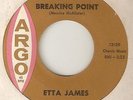 ETTA JAMES Breaking Point ARGO CHICAGO  NORTHERN SOUL 45