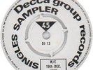 Decca Decca Group Records Singles Sampler ... 7