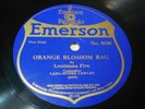 JAZZ LOUISIANA FIVE Orange Blossom Rag-2 /Heart-Sickness Blues-1 EMERSON 9150 9